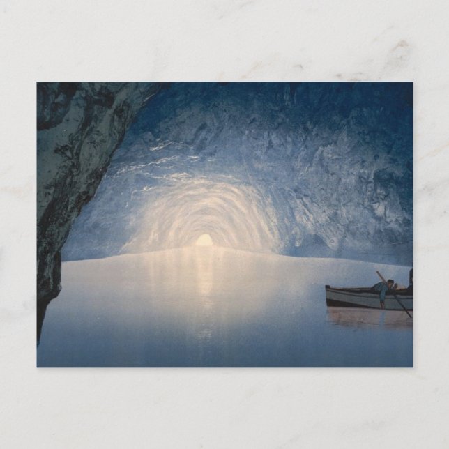 Blue Grotto, Capri Postcard (Front)