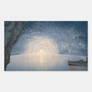 Blue Grotto, Island of Capri, Campania, Italy Sticker