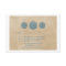 Blue Grunge D20 Dice Gamer Response Card