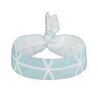 Blue Grungy Geometric Triangle Design