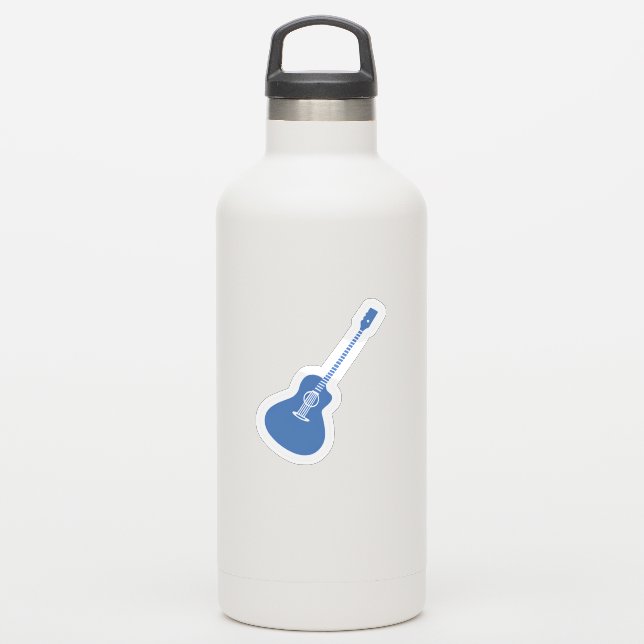 Blue Guitar (Waterbottle)
