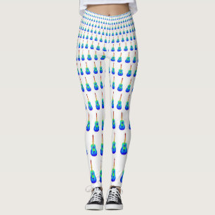 Blue Guitars Leggings