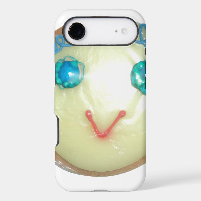 Blue Hair Emoji Art Imprimer/Graphique (Verso)