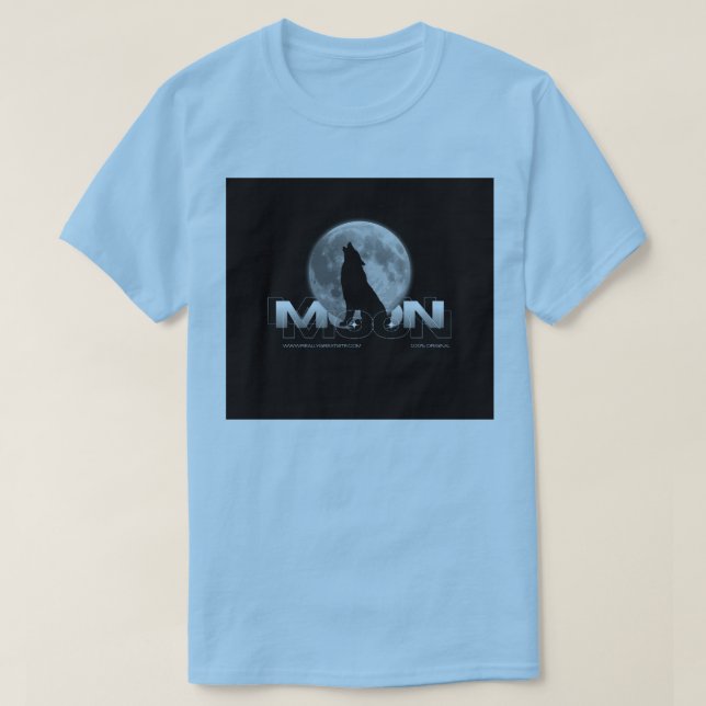 Blue half sleeve t shirt  (Design Front)