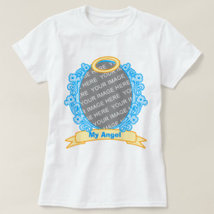 Blue Halo Customizable Frame T-shirt
