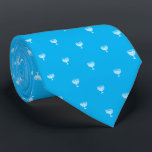 Blue Hanukkah menorah Neck Tie<br><div class="desc">.Celebrate eight days and eight nights of the Festival of Lights with Hanukkah cards and gifts. The festival of lights is here. Light the menorah, play with the dreidel and feast on latkes and sufganiyots. Celebrate the spirit of Hanukkah with friends, family and loved ones by wishing them Happy Hanukkah....</div>