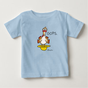 BLUE HAT GREEN HAT RED HAT OOPS Sandra Boynton Baby T-Shirt