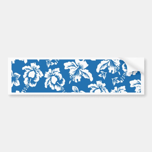 Blue Hawaii Bumper Sticker (Front)
