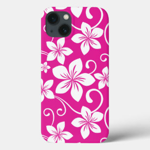 BLUE HAWAII (HOT PINK) iPhone 13 CASE