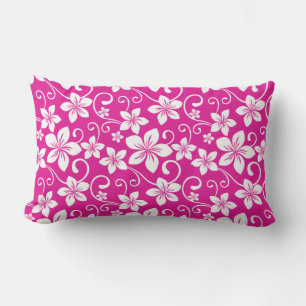 BLUE HAWAII (HOT PINK) LUMBAR PILLOW