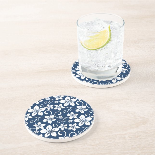 BLUE HAWAII (NAVY BLUE) COASTER (Side)