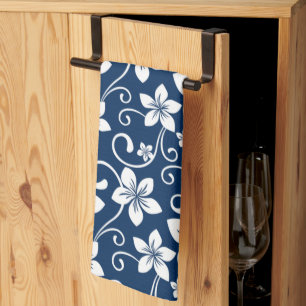 BLUE HAWAII (NAVY BLUE) KITCHEN TOWEL