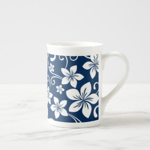 BLUE HAWAII (NAVY) BONE CHINA MUG
