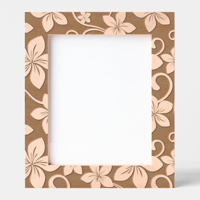 BLUE HAWAII PATTERN ETCHED FRAMES (Front)