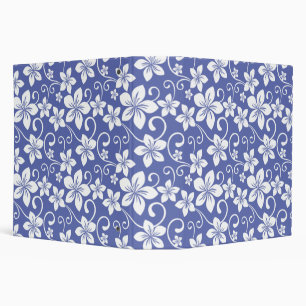 BLUE HAWAII (PERIWINKLE) 3 RING BINDER