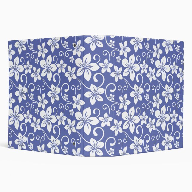 BLUE HAWAII (PERIWINKLE) 3 RING BINDER (Background)