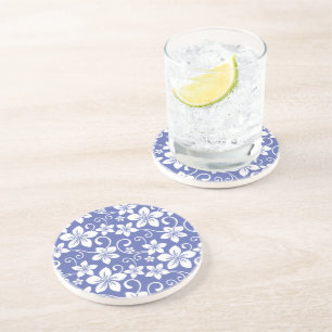 BLUE HAWAII (PERIWINKLE) COASTER