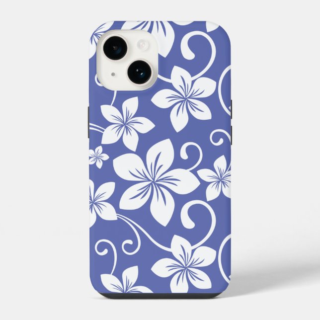 BLUE HAWAII (PERIWINKLE) iPhone CASE (Back)