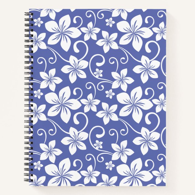 BLUE HAWAII (PERIWINKLE) NOTEBOOK (Front)