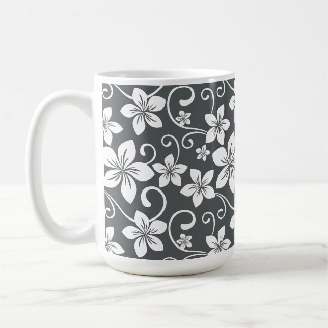 BLUE HAWAII (PEWTER) COFFEE MUG (Left)