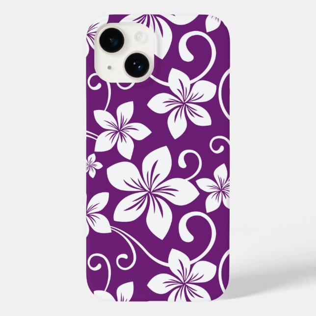 BLUE HAWAII (PLUM) Case-Mate iPhone CASE (Back)