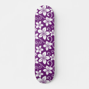 BLUE HAWAII (PLUM) SKATEBOARD