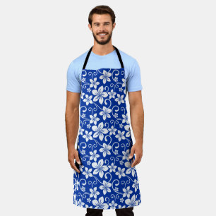 BLUE HAWAII (ROYAL BLUE) APRON