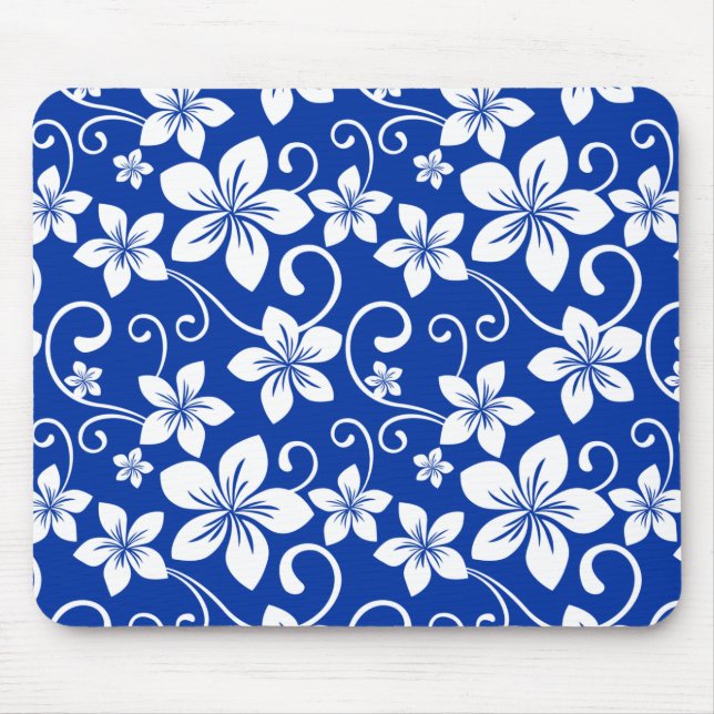 BLUE HAWAII (ROYAL BLUE) MOUSE PAD (Front)