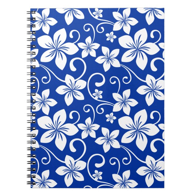 BLUE HAWAII (ROYAL BLUE) NOTEBOOK (Front)