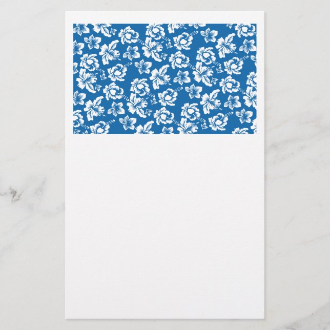 Blue Hawaii Stationery (Front)