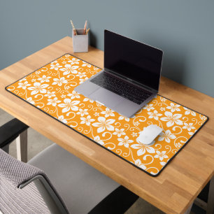 BLUE HAWAII (TANGERINE) DESK MAT