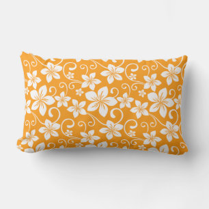 BLUE HAWAII (TANGERINE) LUMBAR PILLOW