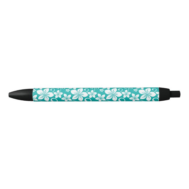 BLUE HAWAII (TEAL) BLACK INK PEN (Front)