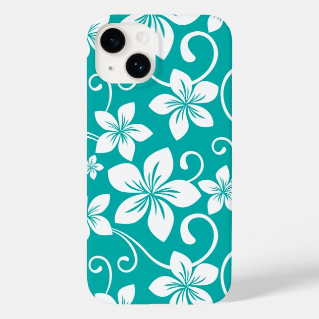 BLUE HAWAII (TEAL) Case-Mate iPhone CASE (Back)