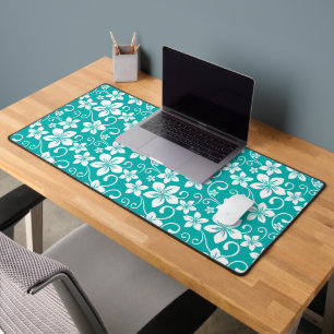 BLUE HAWAII (TEAL) DESK MAT