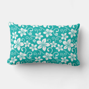BLUE HAWAII (TEAL) LUMBAR PILLOW