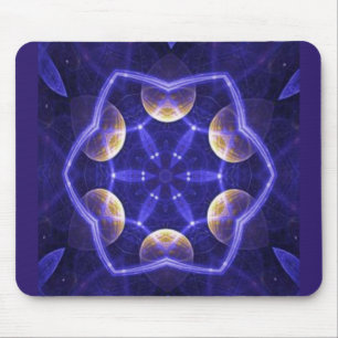 Blue Haze Mouse Pad
