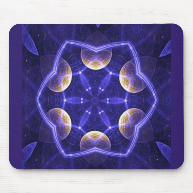 Blue Haze Mouse Pad (Front)