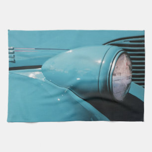 Blue Headlight Kitchen Towel