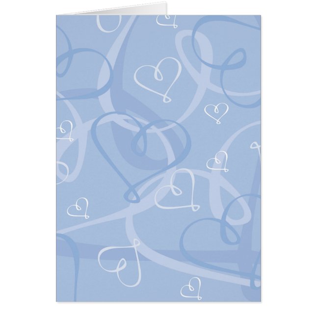 Blue heart pattern (Front)