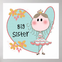 Blue Heart Princess Big Sister