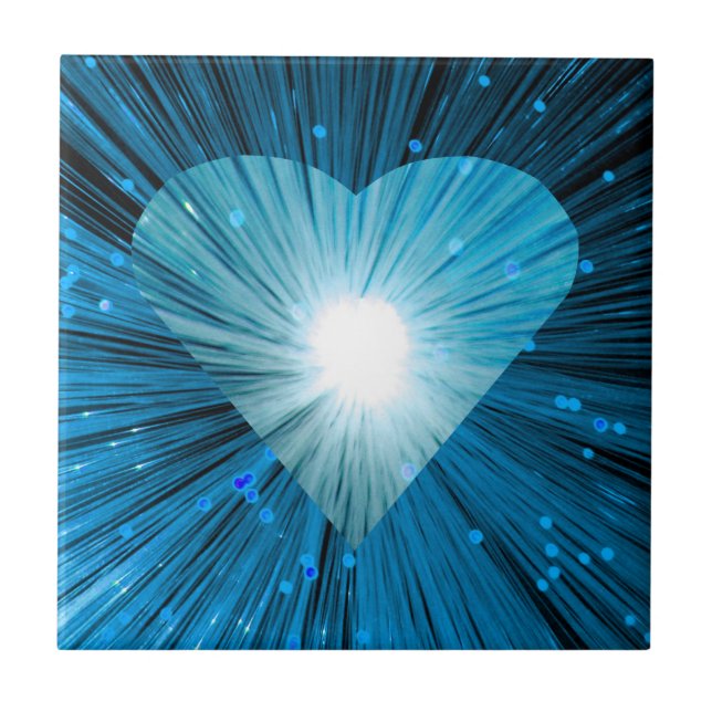 Blue Heart tile (Front)