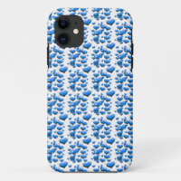 Blue Hearts with Wings