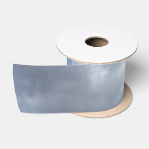 Blue Heaven Clouds + your ideas Satin Ribbon