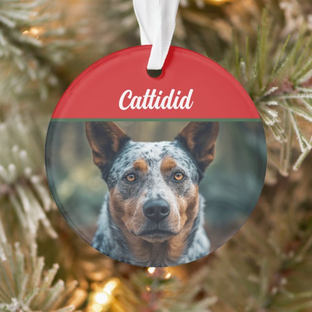 Blue Heeler Chien de Noël (Arbre)