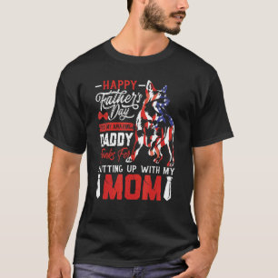 Blue Heeler Dog Dad Happy Father's Day To My Amazi T-Shirt