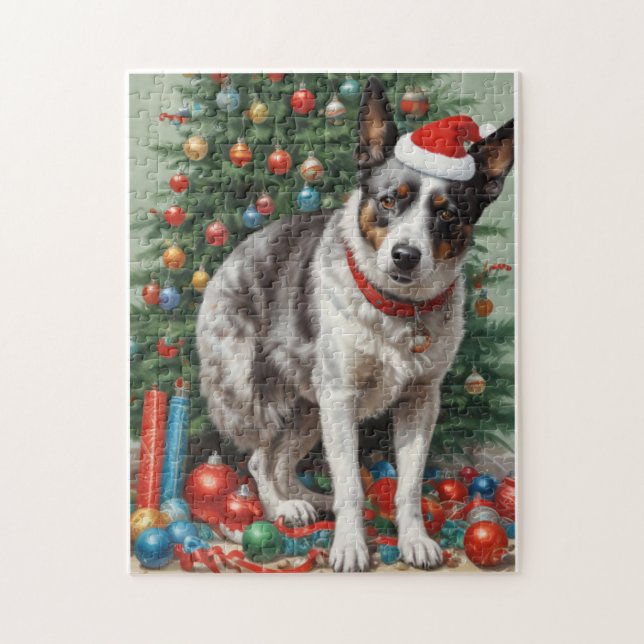 Blue Heeler Jigsaw Puzzle (Vertical)
