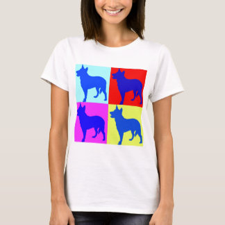 Blue Heelers Colour Wall T-Shirt