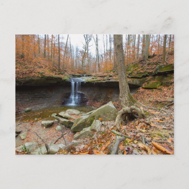 Blue Hen Falls, Cuyahoga Valley National Park, OH Postcard (Front)