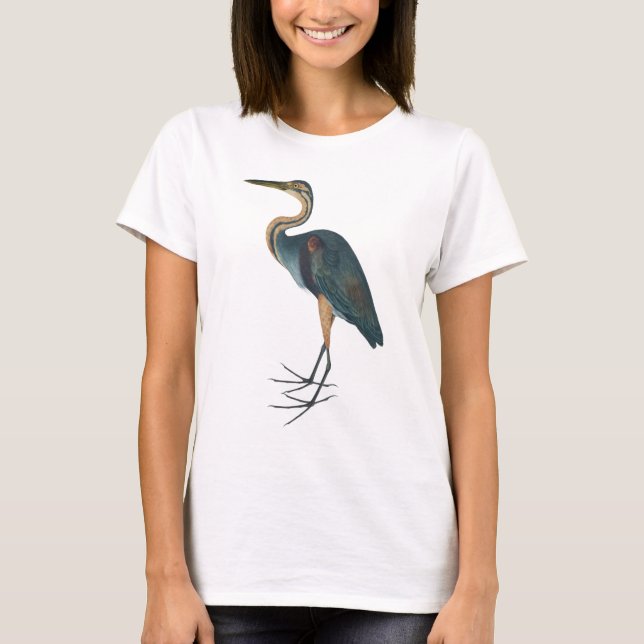 Blue Heron 3 T-Shirt (Front)